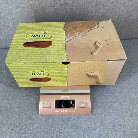 Naot Womens 38 Cymbal Metal Leather Sandals Summer Bronze Strappy US 7 - 7.5 NEW - Picture 14 of 15